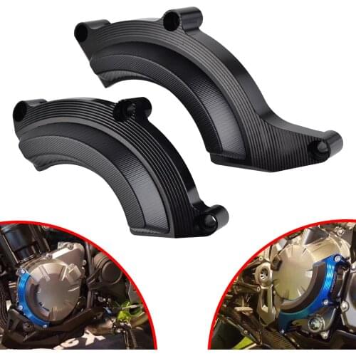 NICECNC Motorcycle Engine Protector Guard Cover For Kawasaki Z900 2017 2018 2019