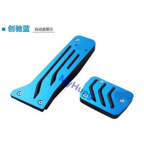 Car Pedal Accelerator Gas Fuel Brake Footrest Foot Rest Pedal Pads for mazda cx5 cx-5 2012 2013 2014 2015 2016 2017 AT 2pcs