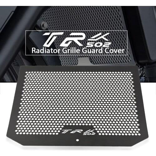Black Aluminium Motorcycle Radiator Guard Radiator Grille Cover Fits FOR BENELLI TRK502X TRK 502 X TRK502X 2017 2018 2019 2020