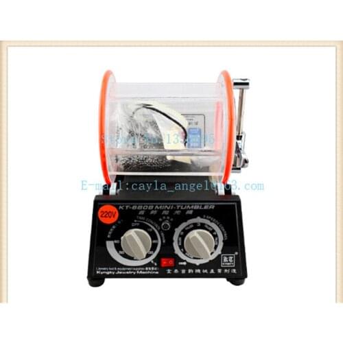 Diy Free ship Crafts 3Kg Rotary Tumbler Surface Polisher Finishing Jewelry Polisher Finisher