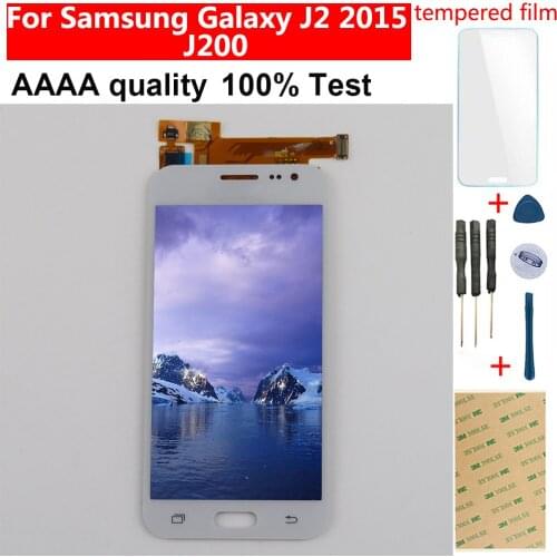 For Samsung Galaxy J2 2015 Display Touch Screen Digitizer Assembly For Samsung J200F LCD Display J200 J200Y J200H LCD Touch