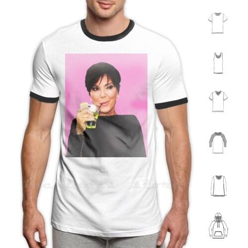 Kris Jenner T Shirt 100% Cotton DIY S-6xl Momager Kylie Kris Tv Show Reality Collage
