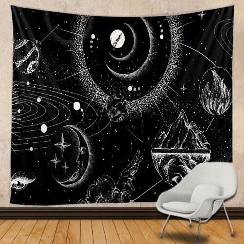 MOON tapestry Mandala Wall hanging Tapestry Hippie Home Boho Decor mandala Wall Tapestry
