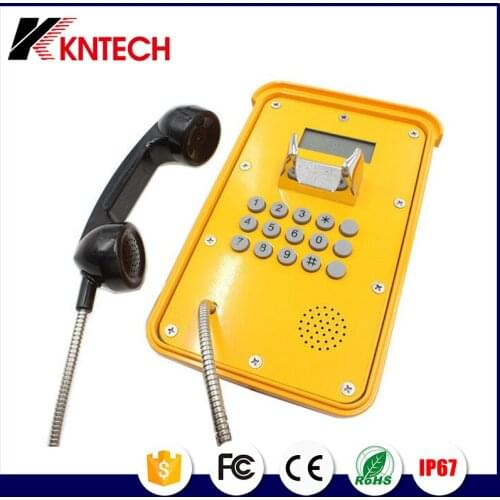 VOIP PHONE Outdoor telephone Waterproof Industrial communication equipment for tunnel highway emergency phone with IP66 KNSP-16