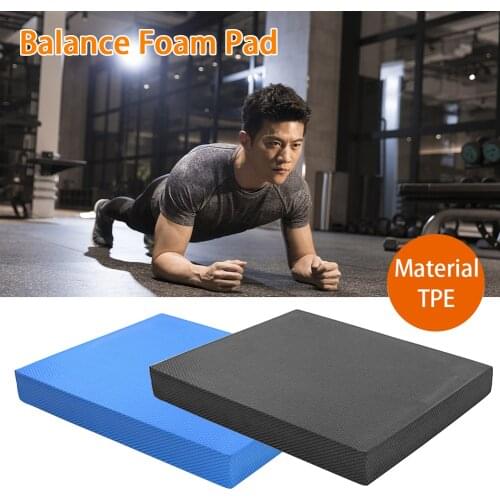 Non Slip Soft TPE Gym For Physical Therapy Balance Foam Pad Stability Workout Exercise Mat Strength Training Yoga Chair Cushion