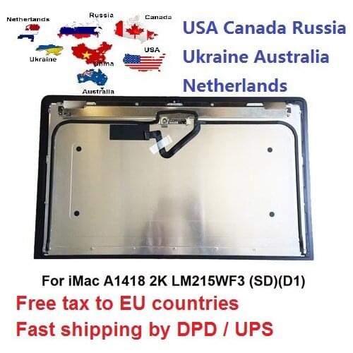 Ship from New Jersey LM215WF3 (SD)(D1) SD D1 for 21.5" A1418 LED LCD Screen Display 1920x1080 tested ok