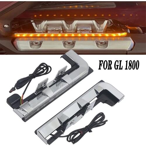 NEW For Honda Goldwing GL1800 Left & Right LED Running Fairing Light Engine Decorative Turn Signal 2018 2019 2020 2021
