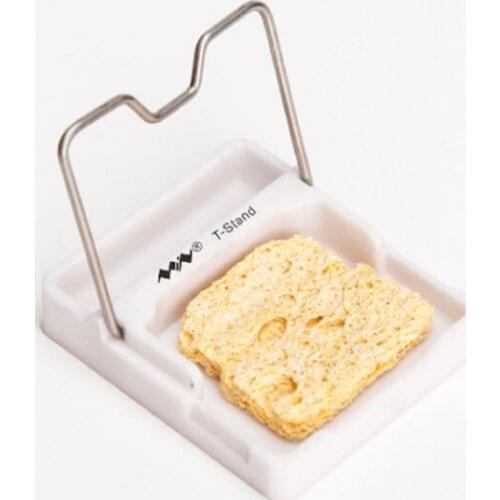 Original MINI T-stand Zirconia Ceramics Stand Holder for TS100 TS80P Soldering Iron Tool Kit Parts Set of Tools Acces