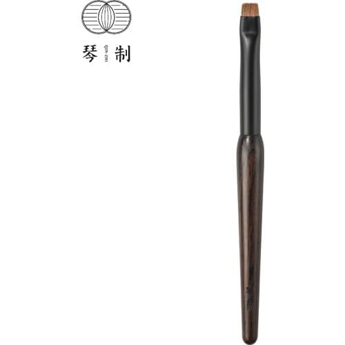 QINZHI Professional Handmade Make Up Brush Z336 Flat Top Eyeliner Eyebrow Brush Soft Resilient Weasel Hair Makeup Brushes