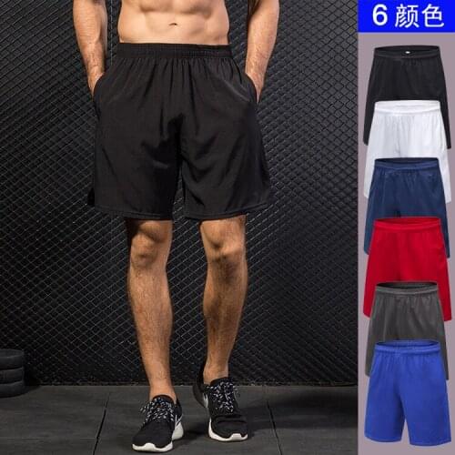 Summer men sport shorts loose quickly dry sweatpants running jogger gym workout basketball casual training shorts sportswear