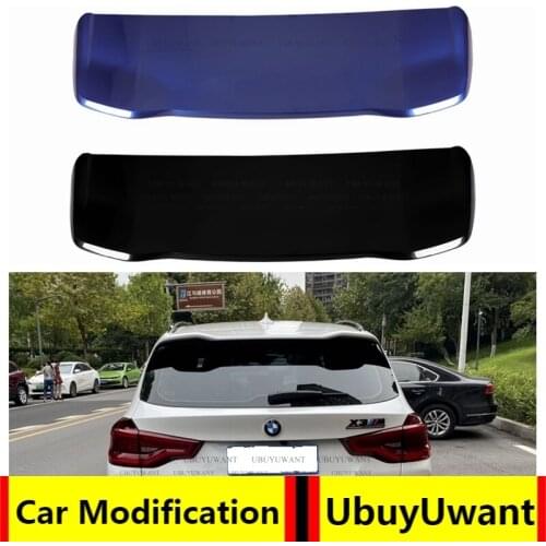 UBUYWUANT Roof Spoiler For BMW X3 2018-2020 Primer Color Exterior Rear Spoiler Tail Trunk Boot Wing Decoration Car Styling