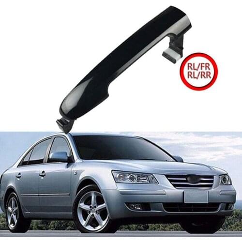 Exterior Door Handle for Hyundai Sonata 2005 2006 2007 2008 2009 2010 82651-3K000 826513K000, for Front Rear Left Driver Right P