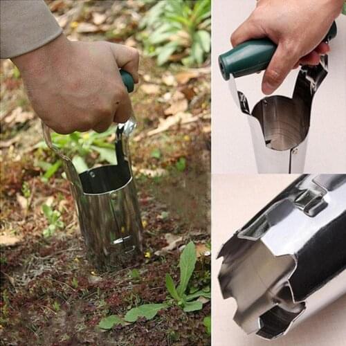 High Quality Carbon Steel Agricultural Transplanting Seedlings Tools Garden Transplanter Color Random