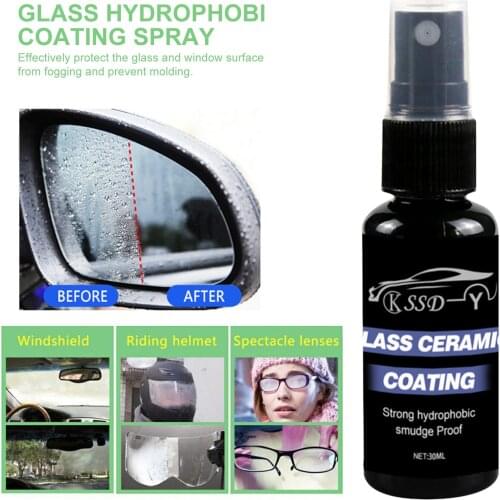 2021 30/50ml Antirain Coating Car Windshield Liquid Ceramic Nano Coat Spray Hydrophobic Coating Window Repair Cleaning Liquid