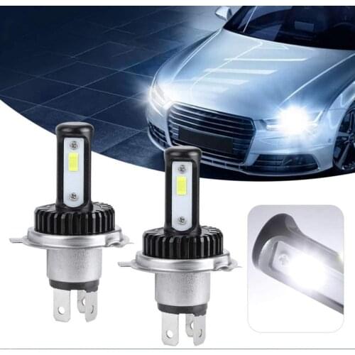 1PC 60W 6000K LED Car Bulb CAR H7 H4 Combo LED Headlight Kit Bulbs High Low Beam 52000LM Car Headlight Bulb DC 12V Car Light