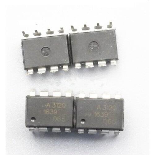 10PCS HCPL-3120 HCPL3120 3120 DIP8 IC