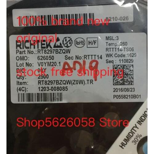 RT8297BZQW 100% new original freeshipping 10PCS-100PCS/LOT