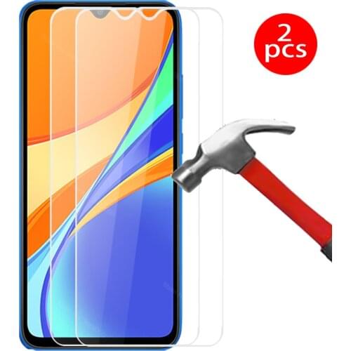 2PCS Tempered glass for xaiomi redmi 9c 9 c c9 screen protector for redmi readmi 9c 9 protective glass film Cover redmi9 c nfc