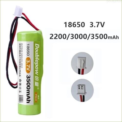 3.7V Rechargeable Lithium Battery Pack 18650 2200mah 3000mah Fishing LED Light Bluetooth Speaker 4.2V Emergency DIY Batteries