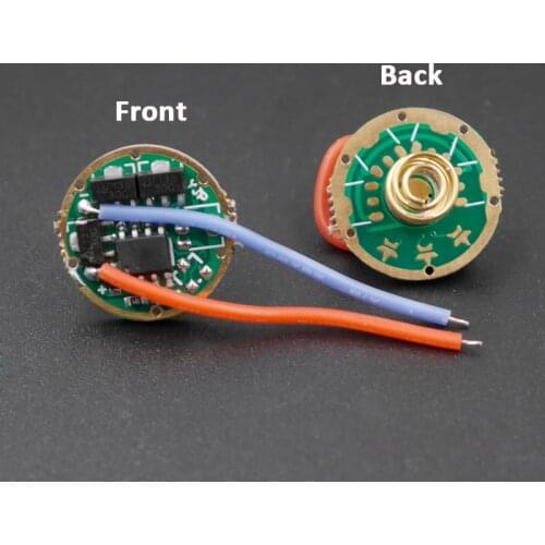 3xAMC7135 Driver 1mode/3mode 17mm 3.7v~4.2v Circuit Board for 3W 5W Cree Q5 R5 UV 365nm 395nm IR 850nm 940nm lightFlashlight DIY