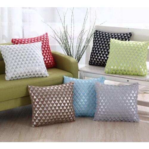 43*43cm Soft Plush Cushion Covers Pillowcase Home Decor Throw Pillow Cover Sofa Car Decoration Fur Pillow Cover Cases cojines