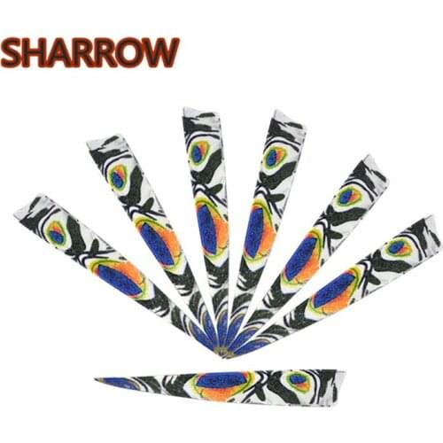 50pcs 4" Archery Right Wings Natural Turkey Feather Double sided Fletches Fletching Arrow DIY Tool Practice Shooting Accessories