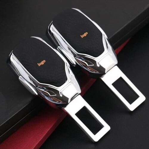 2PCS Car Safety Belt Extender Plug Buckle Clip Extension For Mercedes Benz W205 W204 W203 W212 W210 A C E B Class