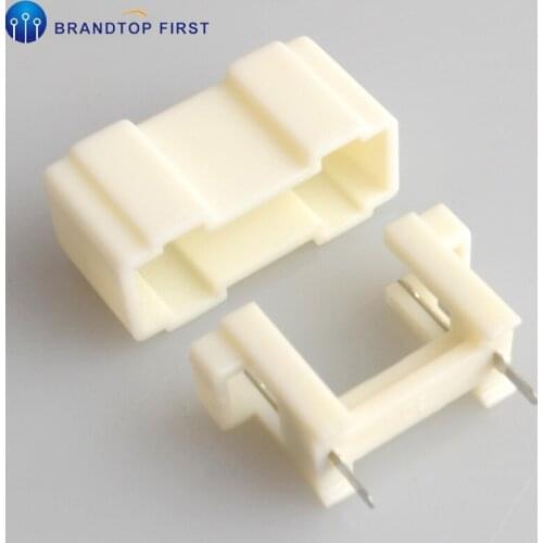 10pcs 5*20mm M205 soldering fuse holder 15MM fuse box wire-plate white lid soldering pin pitch