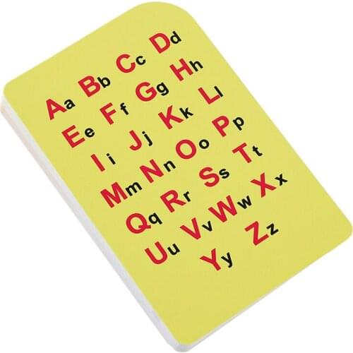 Math Number Cards 26 Letters English Pocket Cards Kids Montessori Learning English Word Card Flash Cards Educational Toys