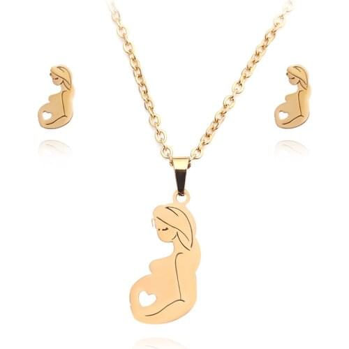 Personalized Custom Name Necklace For Women Men Handmade Steel Cursive Font Bracelet Earring Chain Letter Pendant Jewelry Gifts