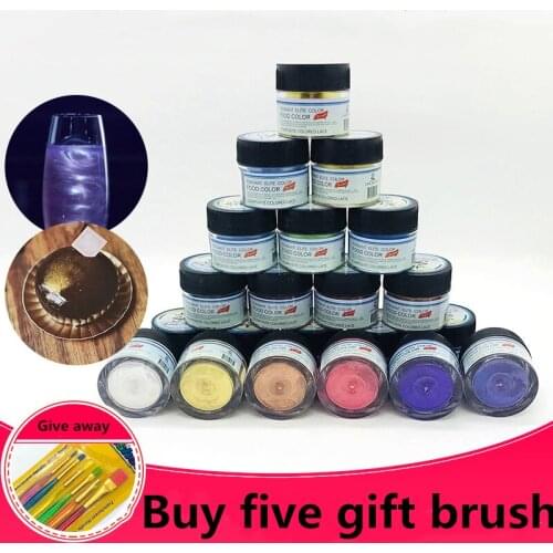 SK Food Color Powder Glitter Powder Gold Powder Mousse Cake Fondant Chocolate Silver Powder Pearl Powder DIY Baking Decoration