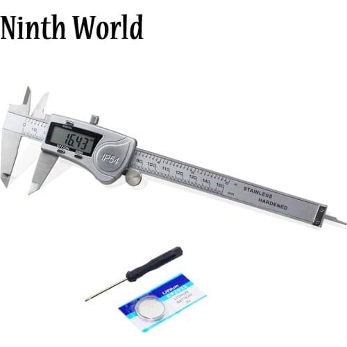 Industrial IP54 Digital Caliper 0-150mm 0.01 Stainless Steel Electronic Vernier Calipers Metric Inch Measuring Tools