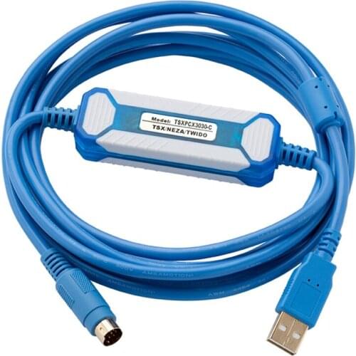 TSXPCX3030-C Suitable Schneider Twido Series PLC Programming Cable TSXPCX3030 Download Cable