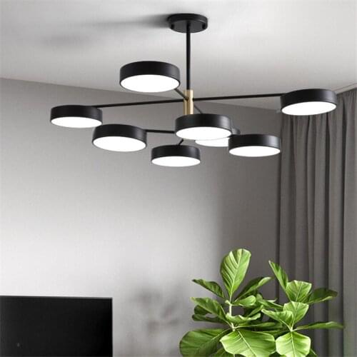 Modern LED chandelier Nordic Simple living room Hanging Light bedroom Dining Room Hanging lamps Home Decor Indoor Light fixtures