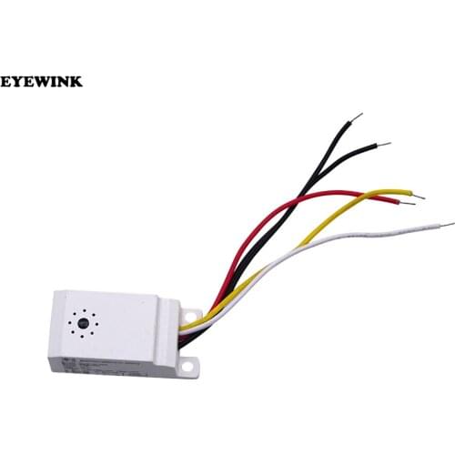 LED intelligent human body microwave radar induction switch fire forced start module stair ceiling lamp 220 V