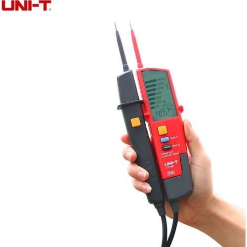 UNI-T UT18C 0~690V AC DC Voltage Testers LCD Display Auto Range IP65 Waterproof Meter No Power Test Function Free Shipping