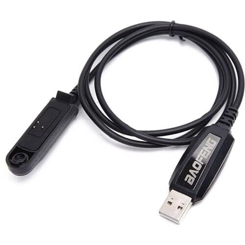 USB Programming Cable Cord&1*CD For Baofeng Walkie Talkie UV-9R Plus A58 Radio