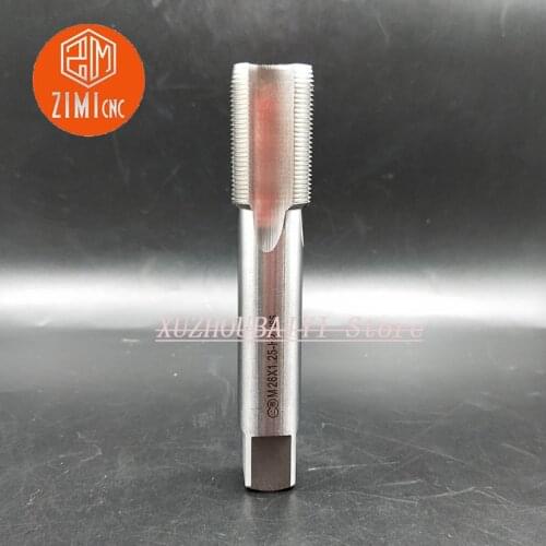 1PCS M26.5 * 1mm tap non-standard model M26.5 thread diameter 1.0mm pitch hand tool tap non-standard thread machine tap