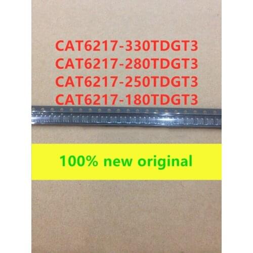 10PCS CAT6217-330TDGT3 CAT6217-280TDGT3 CAT6217-250TDGT3 CAT6217-180TDGT3 SOT23-5 new original