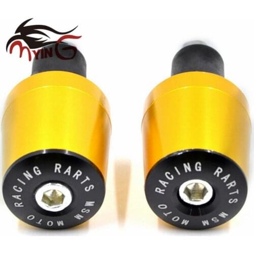 For HONDA VFR 1200/F VFR1200F CNC Aluminum Motorcycle Accessories 7/8'' 22MM Handlebar Grips Handle Bar Cap End Plugs