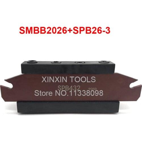 Free delivery of SPB26-3 NC cutter bar and SMBB2026 CNC turret set Lathe cutting Tool Stand Holder For SP300 Lathe Machine