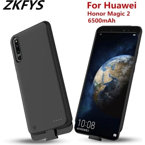 Power Case 6500mAh External Back Clip Battery Charging Case For Huawei Honor Magic 2 Power Bank Battery Charger Cover Cases