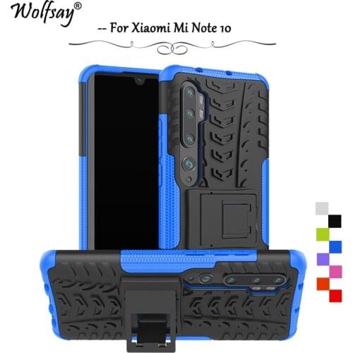 For Xiaomi Mi Note 10 Case Armor Rubber Silicone Hard Phone Case For Xiaomi Mi Note 10 Protective Cover For Xiaomi Mi Note 10