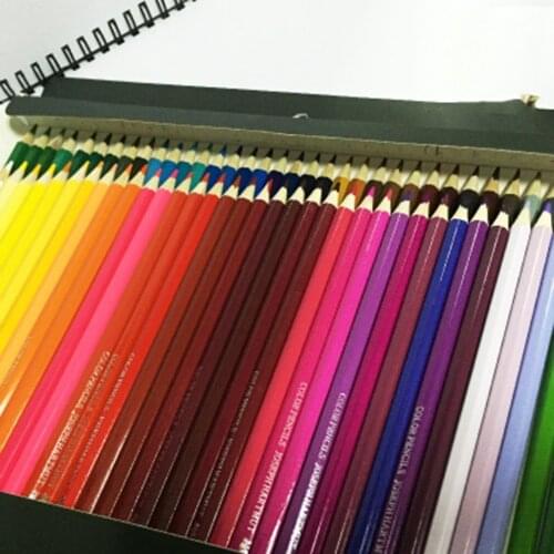Colored pencils environmentally friendly oily colored lead drawing cartons and barreled 12/18/24/36/48/72 colors