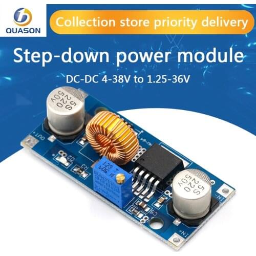 DC-DC Buck Step Down Module LM2596 DC/DC 4.0~40V to 1.25-37V Adjustable Voltage Regulator With LED Voltmeter