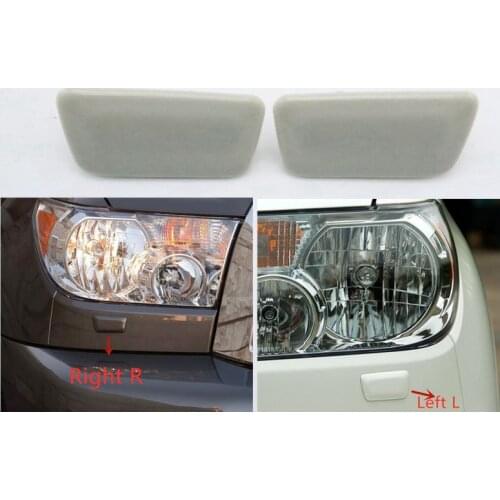 For Toyota SEQUOIA 2008-2018 Headlight Head Lamp Washer Sprayer Nozzle Jet Cover Cap 85045-0C010 85044-0C010