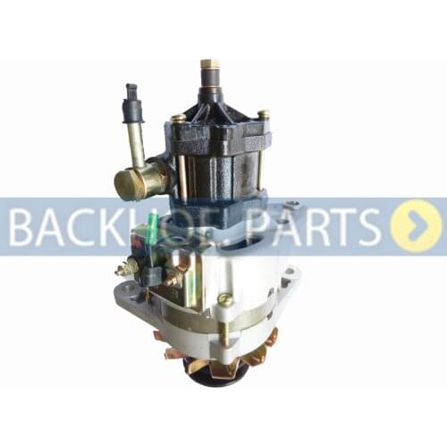 Alternator With Pump 1-81200314-0 24V for Hitachi Excavator UH07-7 UH08-3 Isuzu Engine 6BD1