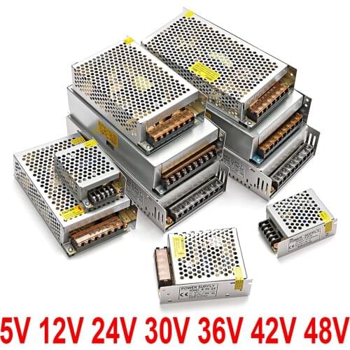 220V conversion 5 12 30 36 42 48VDC switching power supply 2A 3A 5A 6A 10A monitoring transformer LED strip power supply