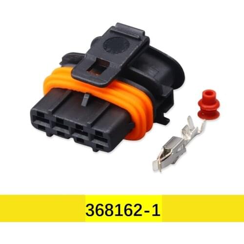 368162-1 Free shipping 200sets DJ7041-2.3-11/21 ecu 4Pin 6.3mm AMP Car Electrical Wire Connectors for VW,BMW,Audi,Toyota,NISSAN