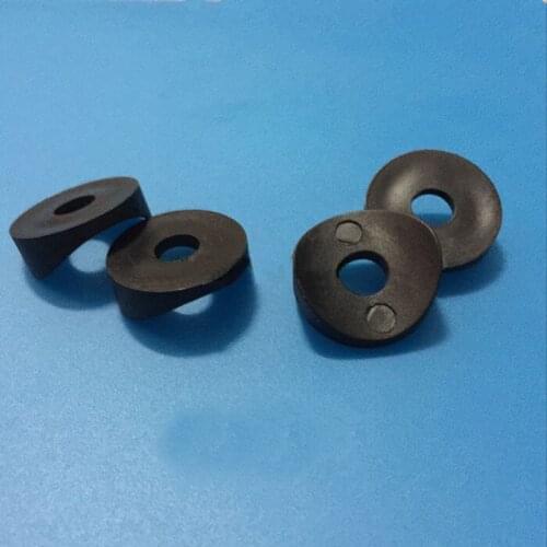 Round laying pipe tube pad saddle wahser 16 19 25 28 mm outer dia furniture chair folding beach bed plastic horizontal level